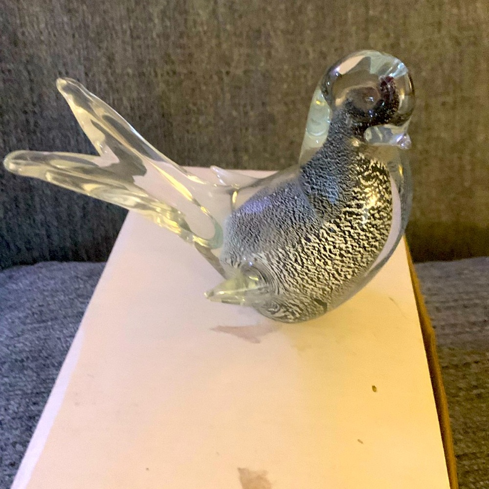 Bird paperweight